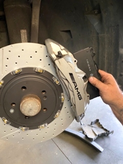 Mercedes Benz SL65 AMG Brake Service