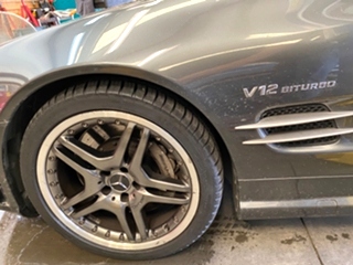 Mercedes Benz SL65 AMG Brake Service